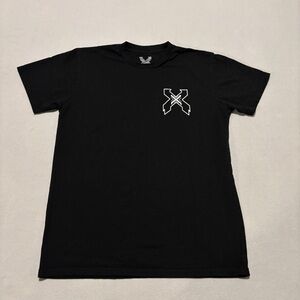 Excision Nexus Tour Merch T Shirt Size Large Black Graphic EDM Music Festival